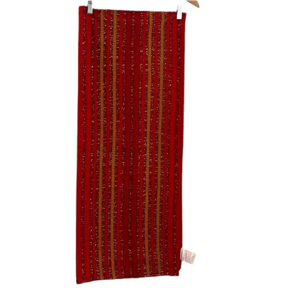 PIER 1 Imports table runner fall theme autumn orange color scheme thanksgiving